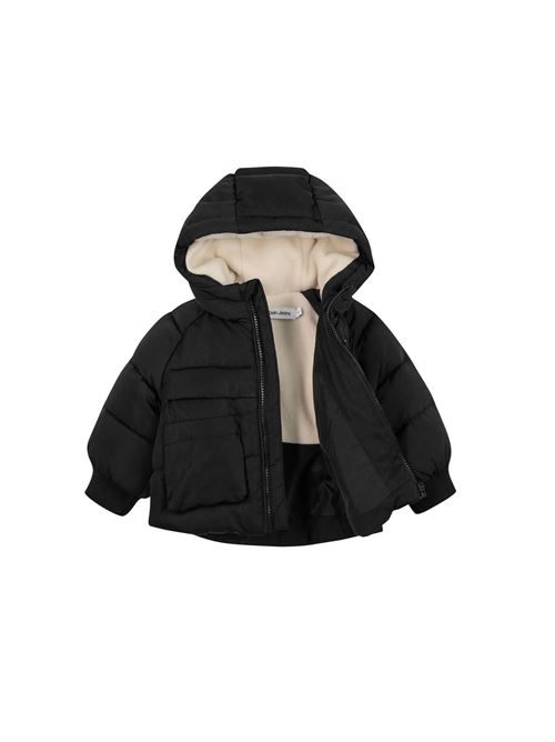 CALVIN KLEIN Newborn padded down jacket CALVIN KLEIN | CKIN0IN00126BEH